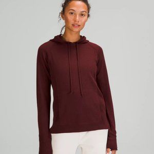 Lululemon Hoodie Sweater Pullover 100% Merino Wool Sz 20 Performance Athleisure